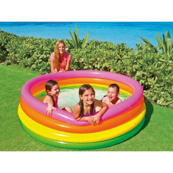 Продукт Intex Sunset Glow - Детски надуваем басейн, 168х46см. - 0 - BG Hlapeta