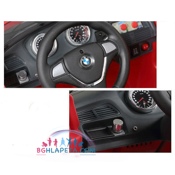 Продукт Акумулаторен джип BMW X6 12V с EVA гуми и отварящи се врати - 0 - BG Hlapeta