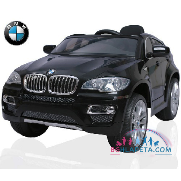 Продукт Акумулаторен джип BMW X6 12V Wi Fi с меки гуми и кожена седалка - 0 - BG Hlapeta