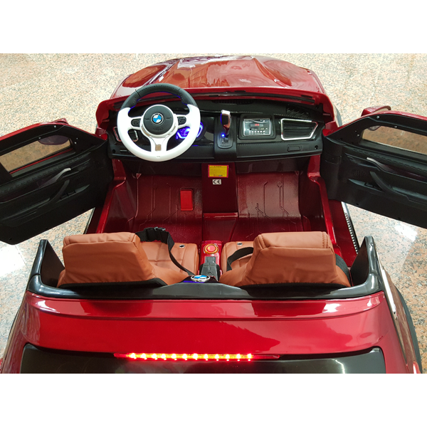 Продукт Двуместен акумулаторен джип тип BMW X7 - 2*12V Wi Fi с кож.седалки - 0 - BG Hlapeta
