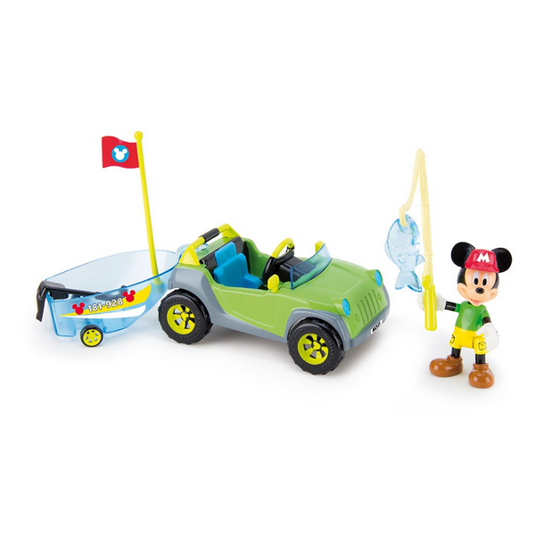 IMC Disney Mickey Мouse - Комплект Фигура 1бр + джип и лодка