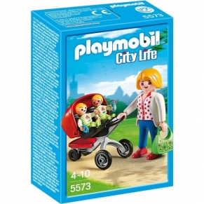 Playmobil - Майка с близнаци