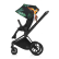 Cybex Priam Birds of Paradise - Черно шаси, kошница за кола, луксозна седалка и ергономична раница 