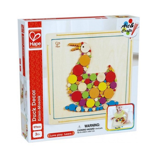 Продукт Hape - Детска живописна мозайка Пате - 0 - BG Hlapeta