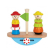 Hape - Дървена лодка с моряци за баланс