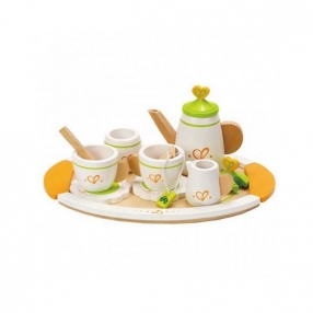 Hape - Детски дървен комплект за чай