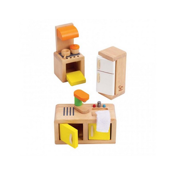 Продукт Hape - Детски комплект мини мебели за кухня - 0 - BG Hlapeta