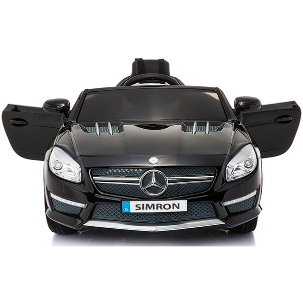 Продукт Акумулаторна кола Mercedes Benz  SL63 AMG, 12V с кожена седалка - 0 - BG Hlapeta