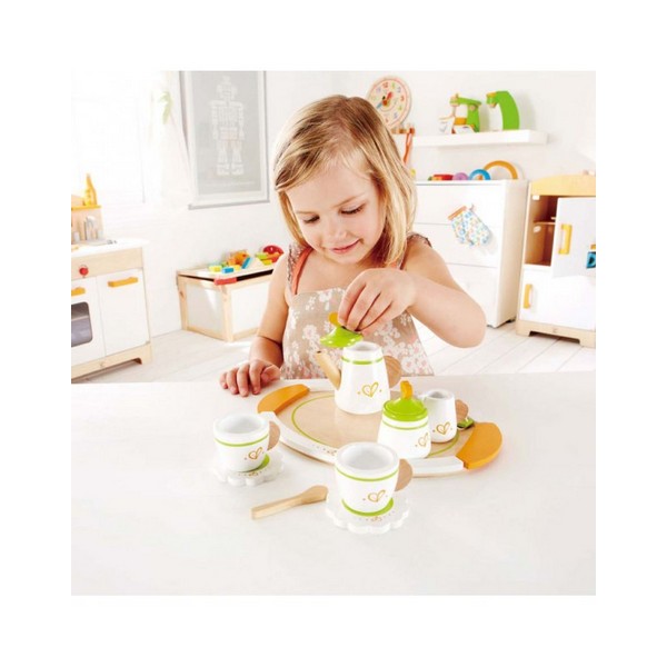 Продукт Hape - Детски дървен комплект за чай - 0 - BG Hlapeta
