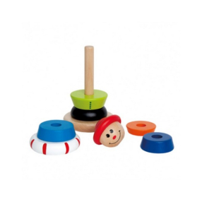 Hape - Дървена играчка с цветни рингове
