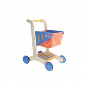 Hape - Дървена количка за пазар