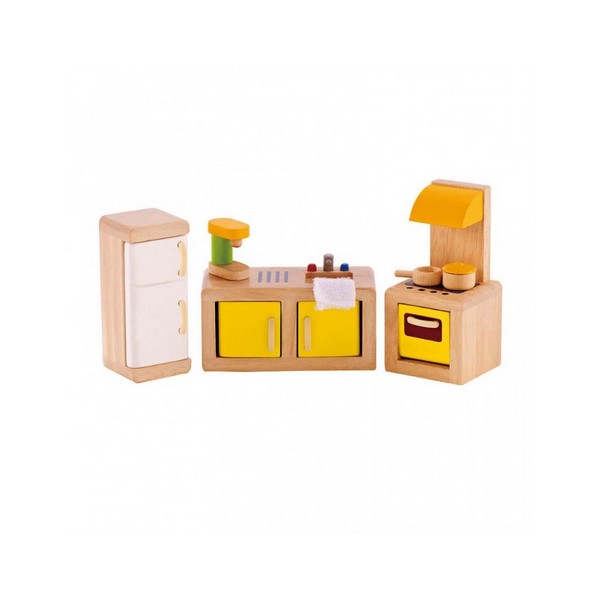 Продукт Hape - Детски комплект мини мебели за кухня - 0 - BG Hlapeta