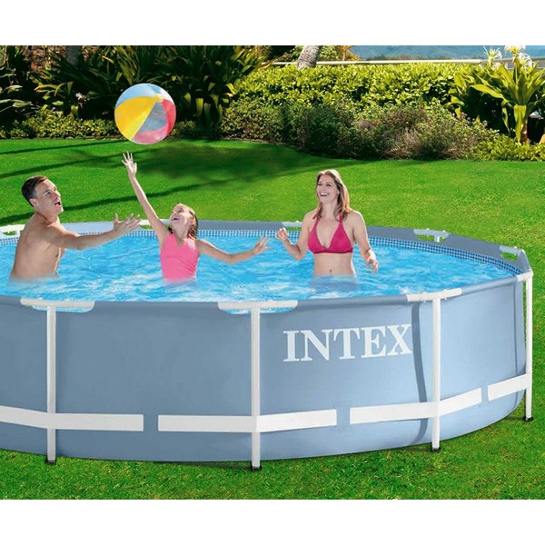 Продукт Intex Prism Frame - Сглобяем басейн с филтърна помпа 366 х 76 см. - 0 - BG Hlapeta