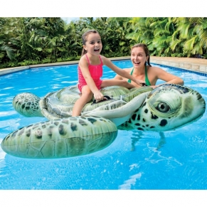 Intex Realistic Sea Turtle Ride-on - Надуваема играчка Костенурка, 191х170см.
