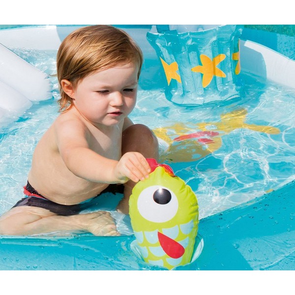 Продукт Intex Gator - Надуваем център за игра с пързалка Крокодил, 203х173х89см. - 0 - BG Hlapeta