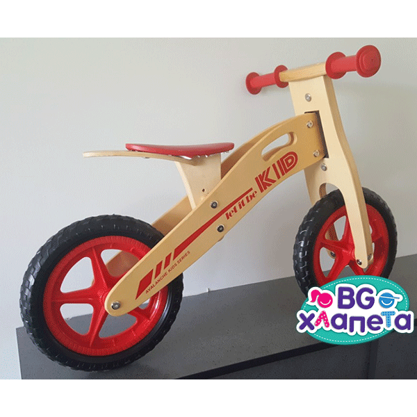 Продукт Дървено колело за баланс Kid, 12 инча - 0 - BG Hlapeta