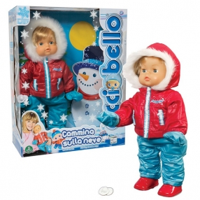 Cicciobello - Пълзяща кукла със зимни дрехи