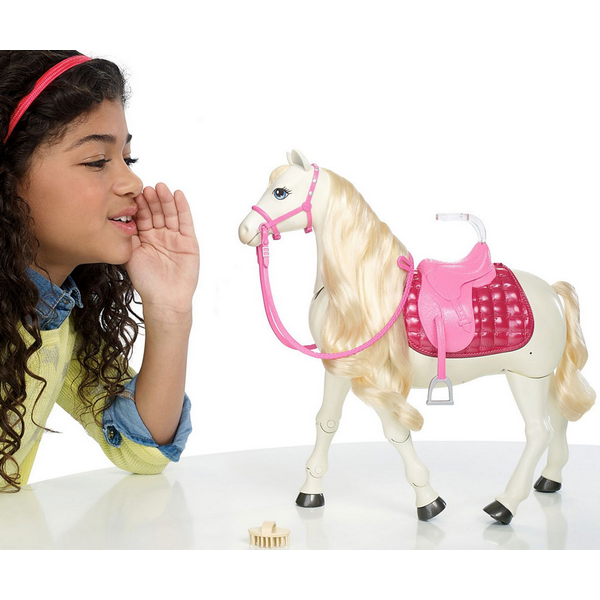 Продукт Barbie - Интерактивен кон с движения и звуци - 0 - BG Hlapeta