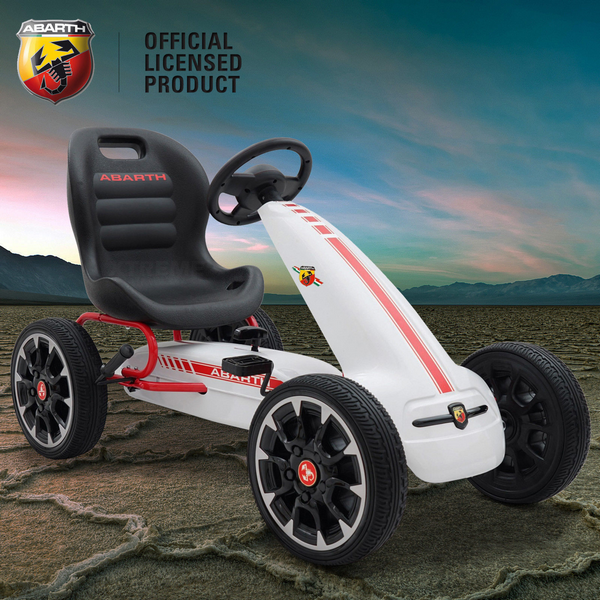 Продукт Картинг Abarth Pedal Go Kart с меки гуми, лицензиран модел  - 0 - BG Hlapeta