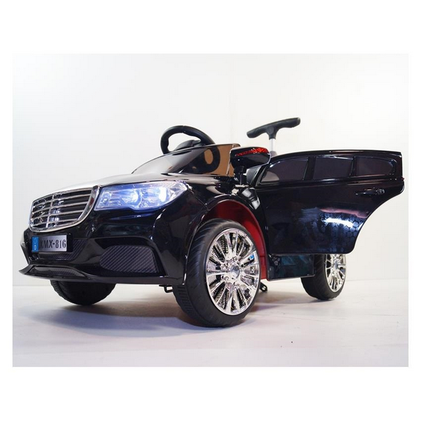 Продукт Акумулаторна кола тип Mercedes с меки гуми и кожена седалка, 12V - 0 - BG Hlapeta