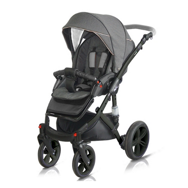 Продукт Milu Kids Castello - Бебешка количка 2в1 - 0 - BG Hlapeta