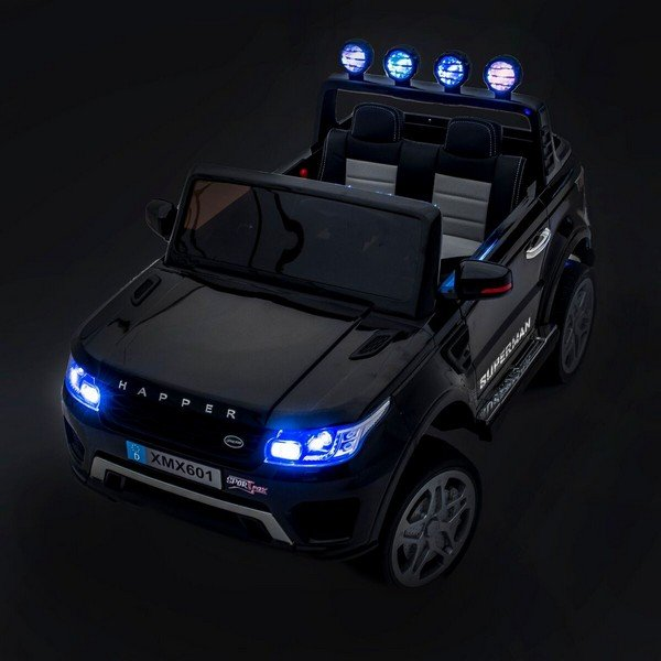 Продукт Двуместен акумулаторен джип  тип Range Rover, 12V Wi Fi,меки гуми и кожени седалки  - 0 - BG Hlapeta