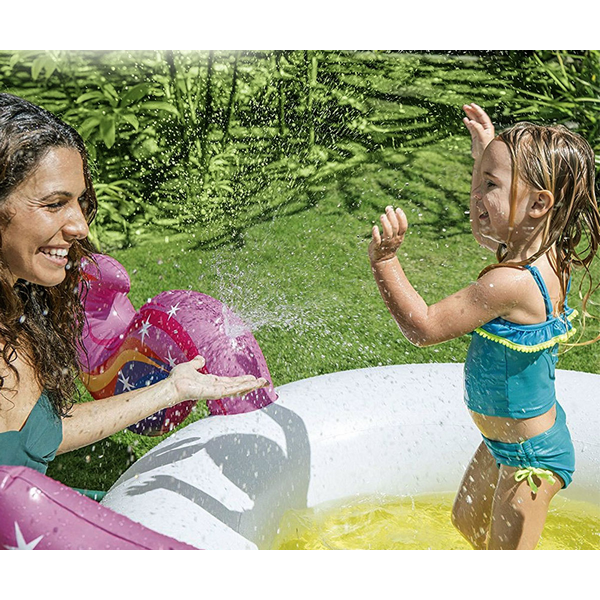 Продукт Intex Unicorn Spray - Детски надуваем басейн с пръскалка Еднорог, 272х193х104см. - 0 - BG Hlapeta