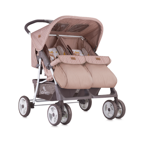 Продукт Lorelli Twin - Детска количка за близнаци - 0 - BG Hlapeta