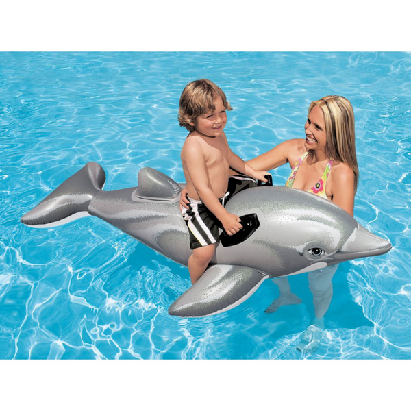 Продукт Intex LIL' Dolphin Ride-on - Надуваема играчка Делфин, 175х66см. - 0 - BG Hlapeta