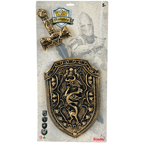 Продукт Simba - Рицарски меч и щит - 0 - BG Hlapeta