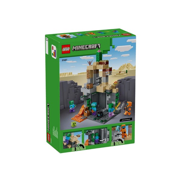 Продукт LEGO Minecraft 21587 - Занданът на зомбитата - 0 - BG Hlapeta