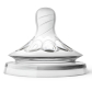 Продукт Philips AVENT Natural SCF657/27 - Комплект от 2 броя биберони за хранене на новородено със свободен поток и много бавен дебит, 0м - 1 - BG Hlapeta