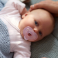 Продукт Philips Avent SOOTHIE - Комплект от 2 бр. ортодонтски силиконови залъгалки за новородени в кутия за стерилизиране - 7 - BG Hlapeta