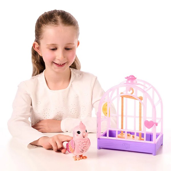 Продукт Little Live Pets Really Real Bird - Интерактивно Пиле в Клетка - 0 - BG Hlapeta