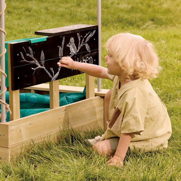 Продукт Hape - Комплект дървена къщичка пясъчник 10 части - 0 - BG Hlapeta