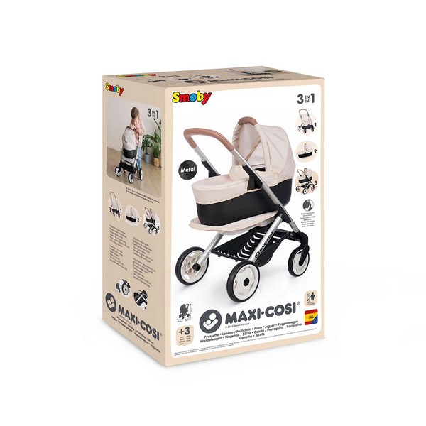 Продукт Smoby Maxi Cosi - Зелена количка за кукли 3в1 - 0 - BG Hlapeta