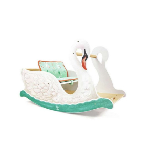 Hape Лебед - Дървена люлка 2 в 1 Hape Лебед - Дървена люлка 2 в 1