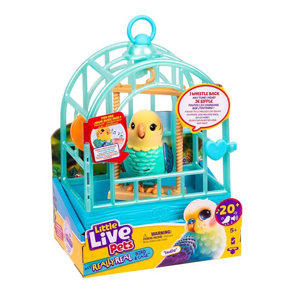 Продукт Little Live Pets Really Real Bird - Интерактивно Пиле в Клетка - 0 - BG Hlapeta