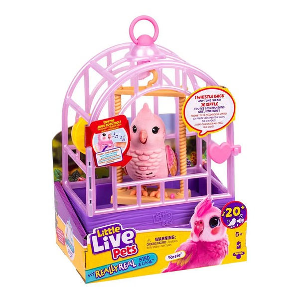 Продукт Little Live Pets Really Real Bird - Интерактивно Пиле в Клетка - 0 - BG Hlapeta