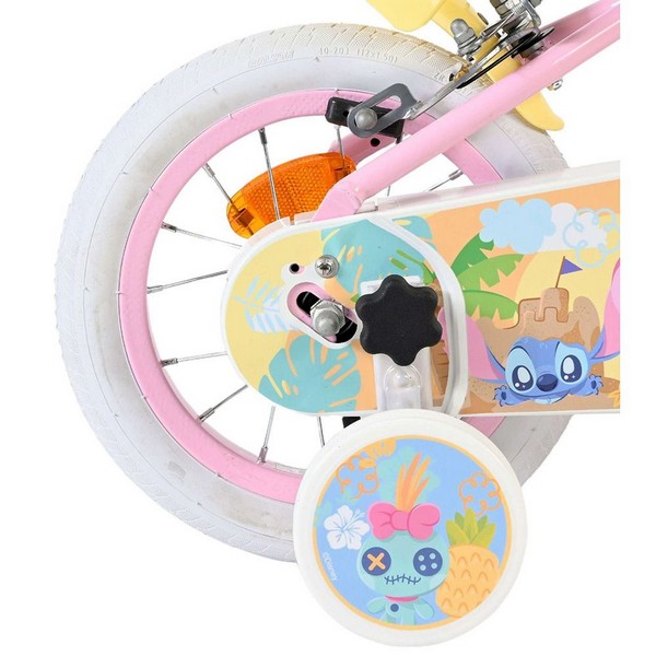 Продукт E&L Company 12 инча - Детски велосипед с помощни колела, Disney Stitch - 0 - BG Hlapeta