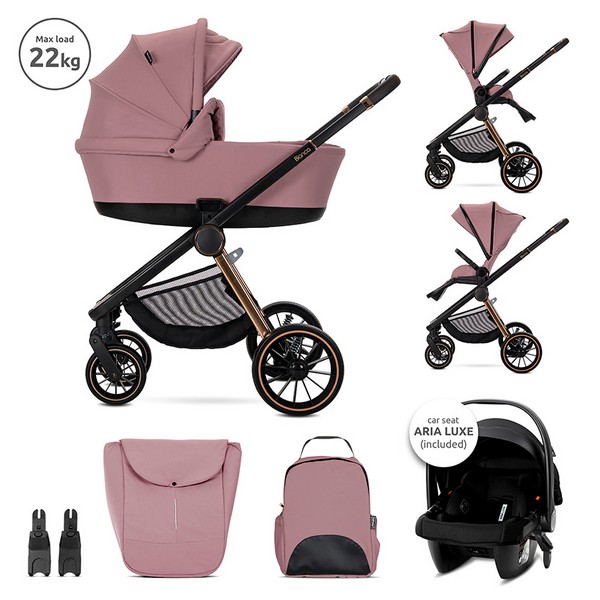 Продукт Lorelli BIANCA - Детска количка 3в1 - 0 - BG Hlapeta