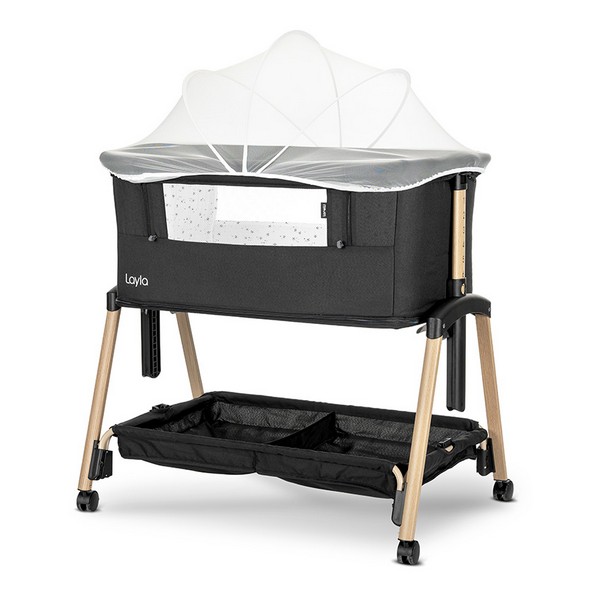 Продукт Lorelli LAYLA - Мини Кошара с ПАДАЩА ПРЕГРАДА 2в1 - 0 - BG Hlapeta