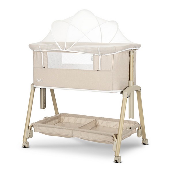 Продукт Lorelli LAYLA - Мини Кошара с ПАДАЩА ПРЕГРАДА 2в1 - 0 - BG Hlapeta