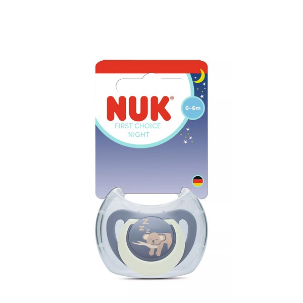 Продукт NUK First Choice - Биберон залъгалка, силикон, 0-6 мес., 1 бр. - 0 - BG Hlapeta