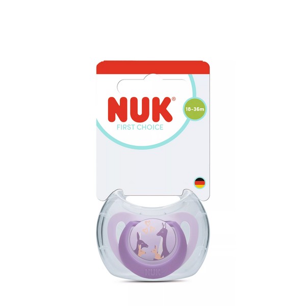 Продукт NUK First Choice - Биберон залъгалка, силикон, 18+ мес., 1 бр. - 0 - BG Hlapeta