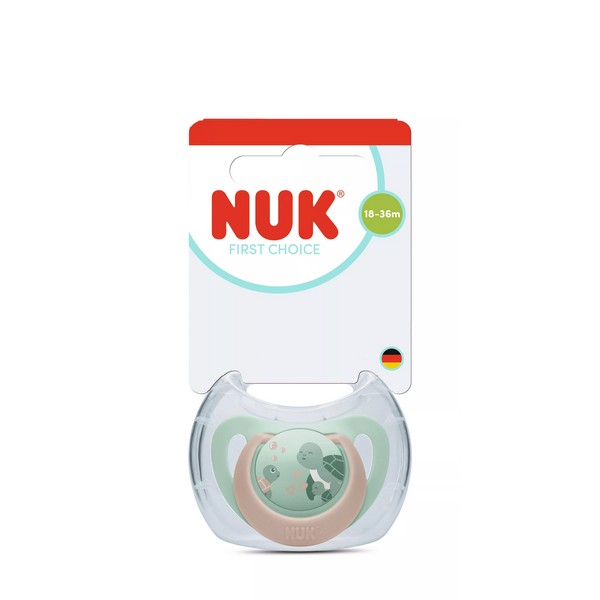 Продукт NUK First Choice - Биберон залъгалка, силикон, 18+ мес., 1 бр. - 0 - BG Hlapeta