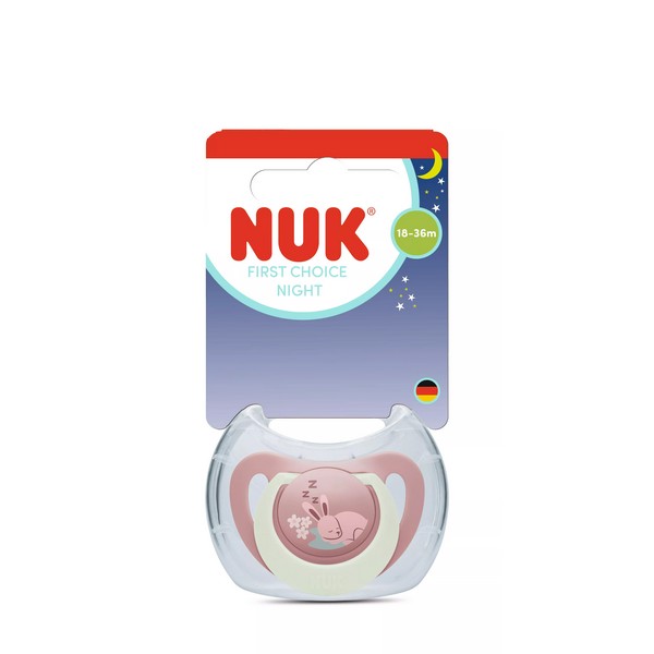 Продукт NUK First Choice - Биберон залъгалка, силикон, 18+ мес., 1 бр. - 0 - BG Hlapeta