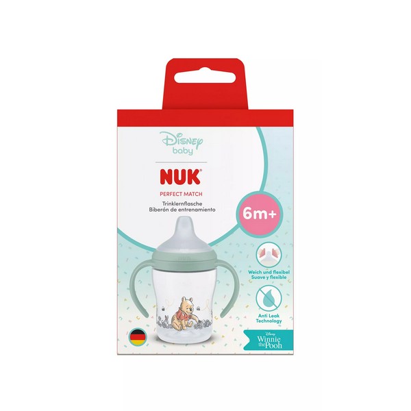 NUK Perfect Match Disney - Шише за сок 150 мл., 6+мес.,  Мечо Пух