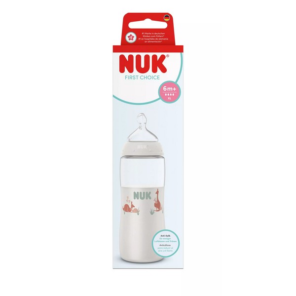 Продукт NUK First Choice РР Temperature control - Шише 360мл. силикон 6-18мес., р-р XL - 0 - BG Hlapeta