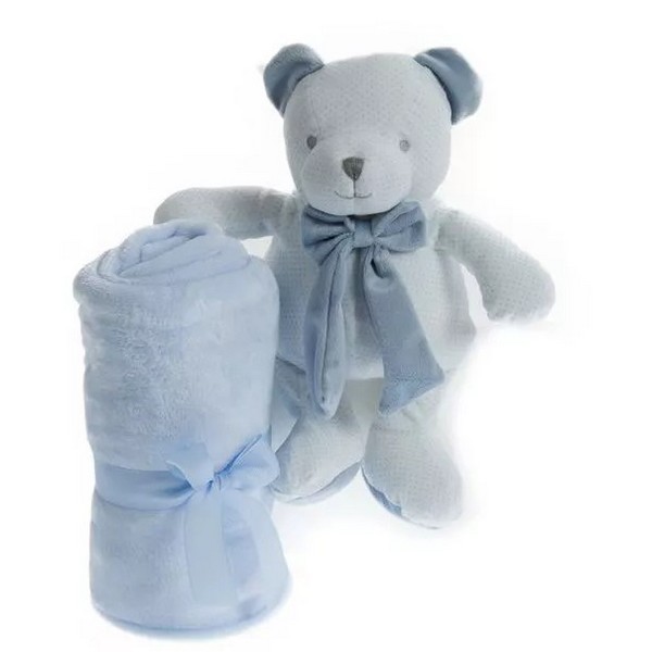 Продукт Gamberritos Мече - Одеало 80х110 + играчка - 0 - BG Hlapeta